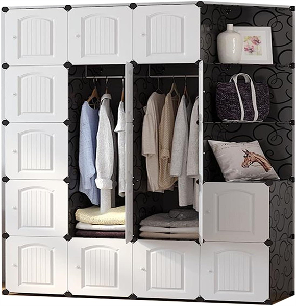 plastic wardrobe